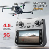 Air 3 Dual 4K Drone with Smart RC&92 Mini Flight | طائرة Air 3 بكاميرتين 4K وريموت ذكي و92 دقيقة طيران