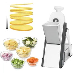 Manual Vegetable Cutter – Fast & Easy Chopper for Onion, Salad, Fruits & Veggies