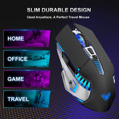 Silent Wireless Bluetooth Mouse